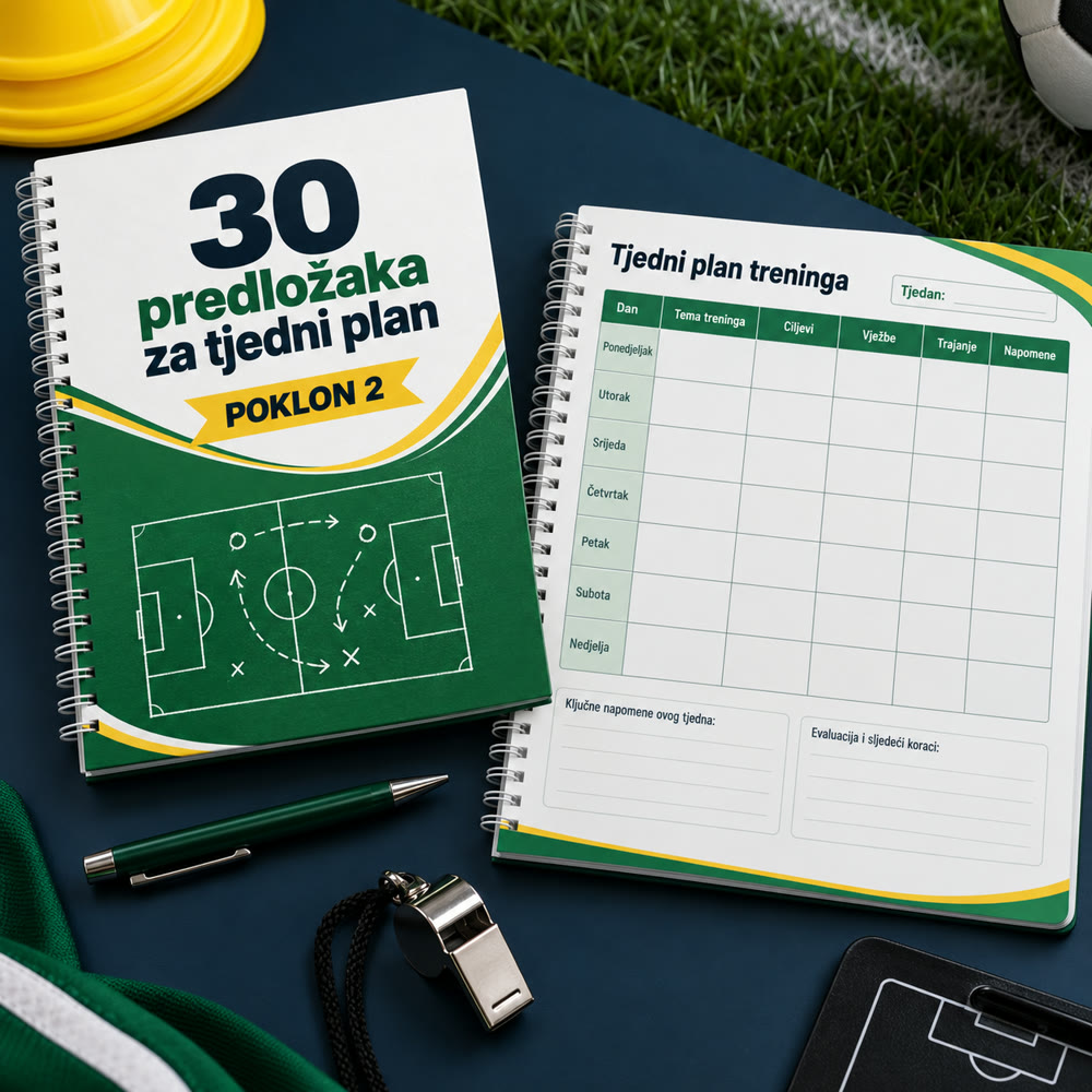 30 predložaka za tjedni plan treninga